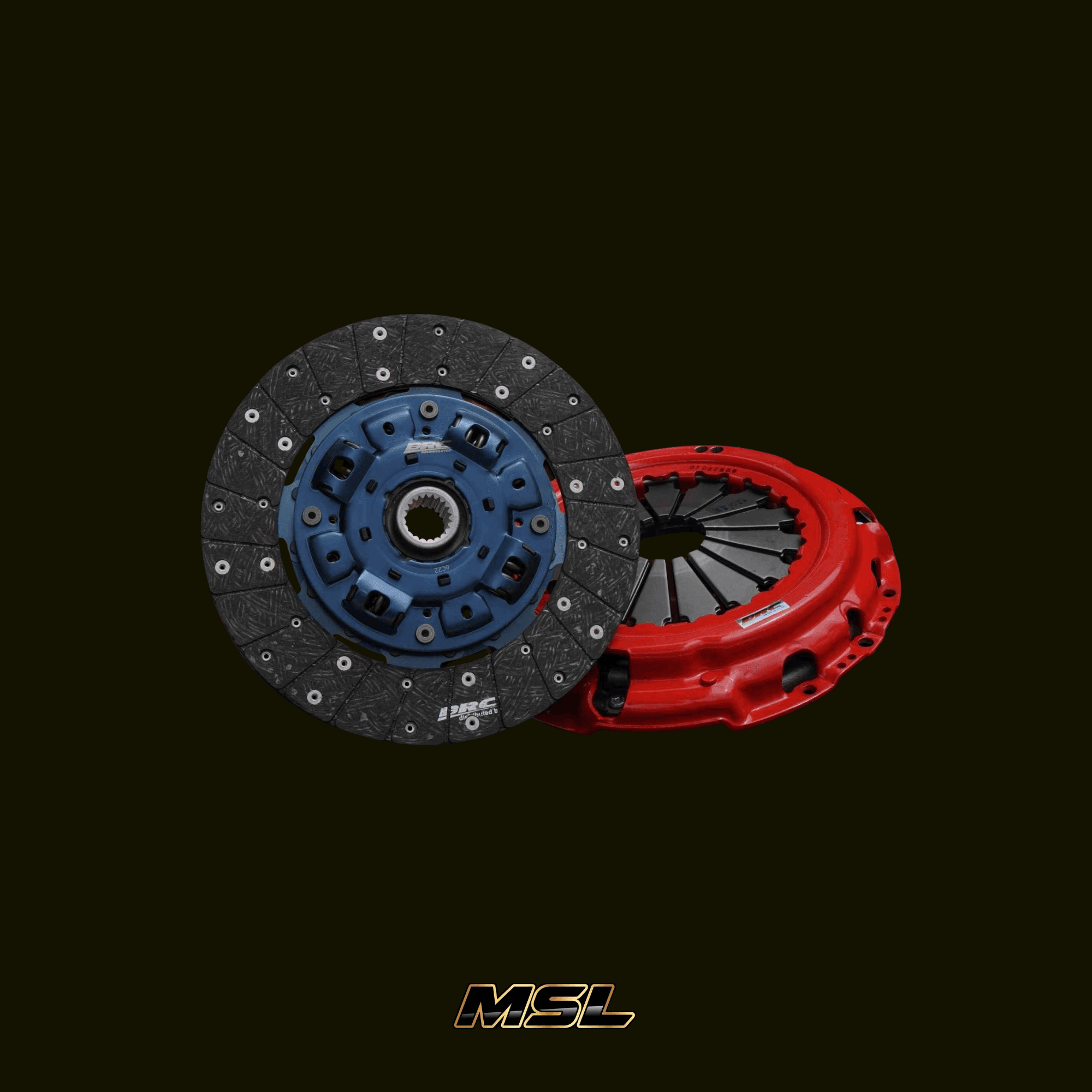 BRC Performance Copper Fiber Clutch Kit (11-Inch)